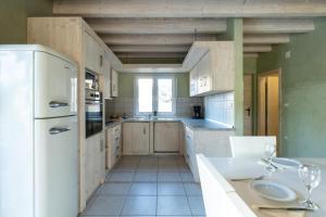 Kuchnia lub aneks kuchenny w obiekcie 8-bedroom Villa Bianca with Sea View and Pool Table