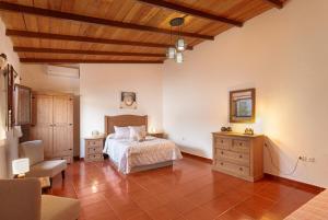 Cama o camas de una habitación en Casa Las Toscas