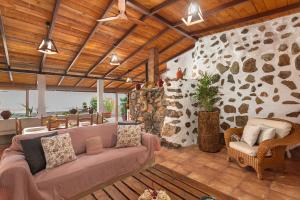Zona de estar de Casa Las Toscas