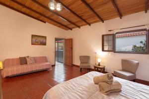Zona de estar de Casa Las Toscas