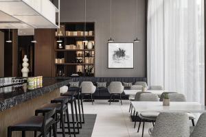 Posezení v ubytování AC Hotel by Marriott Little Rock Downtown