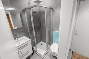 Ένα μπάνιο στο Elegant studio au coeur des Alpes +20 φωτογραφίες