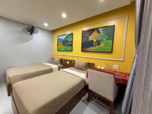 Posezení v ubytování Ha Giang City Hotel