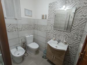 A bathroom at Casa Emanuele