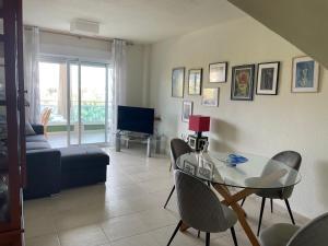 Posedenie v ubytovaní Penthouse in Albir with Sea Views, 100m from Beach