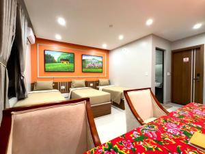 Posezení v ubytování Ha Giang City Hotel
