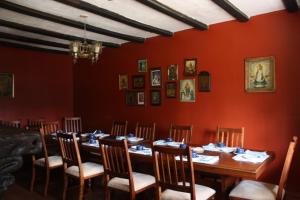 Restaurace v ubytování Hacienda La Merced Baja