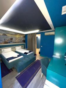 Postel nebo postele na pokoji v ubytování New W Hotel
