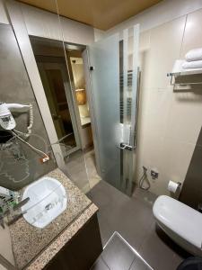 Koupelna v ubytování New W Hotel