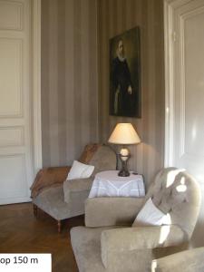 Posezení v ubytování Guesthouse Recour