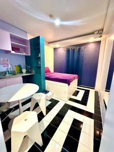 Χώρος καθιστικού στο Baguio Equinoxx Homestay