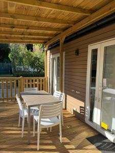 Μπαλκόνι ή βεράντα στο Camping Village Bocca di Cecina