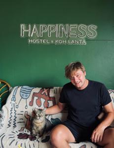 Domácí mazlíčci ubytovaní s hosty v ubytování Happiness Hostel