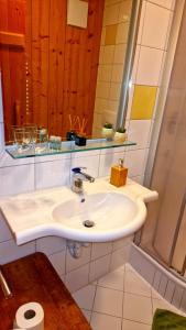 Koupelna v ubytování Sonnleit'n Zimmer 2