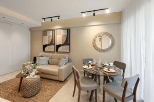 Posezení v ubytování Lujoso Apartamento con Vista a Playa de Boca Chica