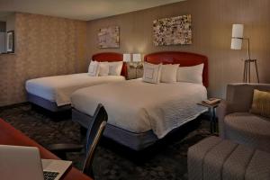 Voodi või voodid majutusasutuse Courtyard by Marriott Providence Warwick toas