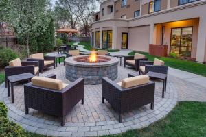 Istumisnurk majutusasutuses Courtyard by Marriott Providence Warwick