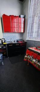 Η κουζίνα ή μικρή κουζίνα στο apartment megi +9 φωτογραφίες