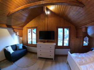 Postel nebo postele na pokoji v ubytování Panorama Apartment