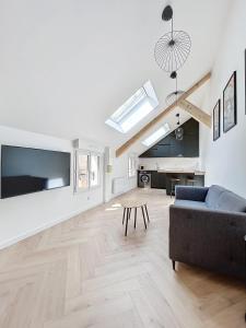 Χώρος καθιστικού στο Petit Loft centre-ville