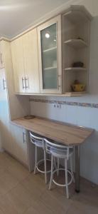 Kuchyňa alebo kuchynka v ubytovaní Apartamento en primera línea de playa, con vistas a la playa y con wifi