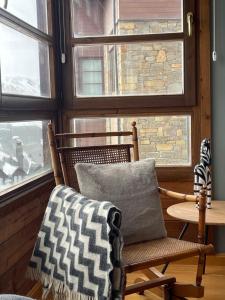 Posezení v ubytování Apartamento en residencial formigal
