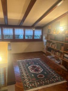 Knihovna v prázdninového domu