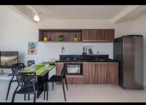 Dapur atau dapur kecil di Loft Fecheiras +11 gambar