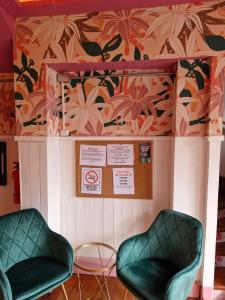 Seating area sa Hostal Arrayan
