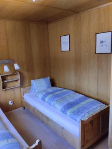 Postel nebo postele na pokoji v ubytování Chalet Gärlich