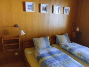 Postel nebo postele na pokoji v ubytování Chalet Gärlich