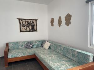 Posezení v ubytování Villa sol e mar