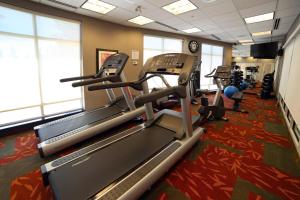 Fitness centrum a/nebo fitness zařízení v ubytování Residence Inn by Marriott Toronto Vaughan