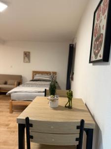 Posezení v ubytování Ferienwohnung Neroth