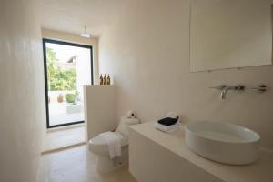 Tuup Tulum tesisinde bir banyo