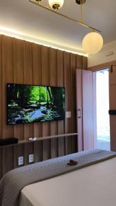 TV/trung tâm giải trí tại Encantos Pousada Boutique