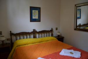 Postel nebo postele na pokoji v ubytování 3 rooms flat between Florence and Arezzo - Enjoy Italian beauty