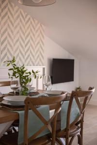 A television and/or entertainment centre at Apartamento Centrico-superior