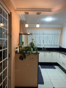 Køkken eller tekøkken på Vila Esperanza