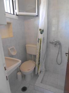 A bathroom at Apartments Elli - Nikos