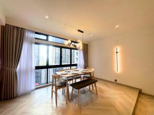Posezení v ubytování 3R12Pax Fahrenheit88 C10-14 Opposite Pavilion KL Bukit Bintang Kaite Homestay