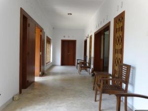 Et opholdsområde på Lucky Cottage