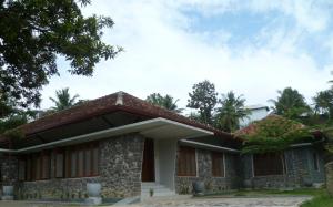 Bygningen som landstedet ligger i