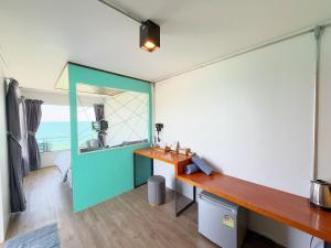 Kuchyň nebo kuchyňský kout v ubytování C smile samed resort