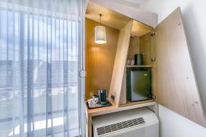 Kuchyň nebo kuchyňský kout v ubytování Courtyard by Marriott Longview North