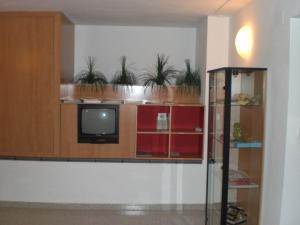 Kuchyň nebo kuchyňský kout v ubytování Hotel Reig