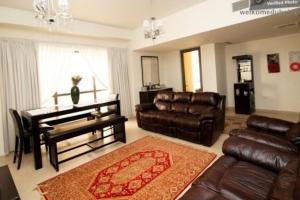 Area soggiorno di 2br Beach front Sea View