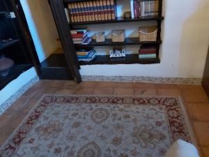 The library in the holiday home