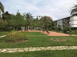 Zahrada ubytování Home Ibiza Salou