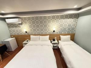 Letto o letti in una camera di 漫旅時光旅店